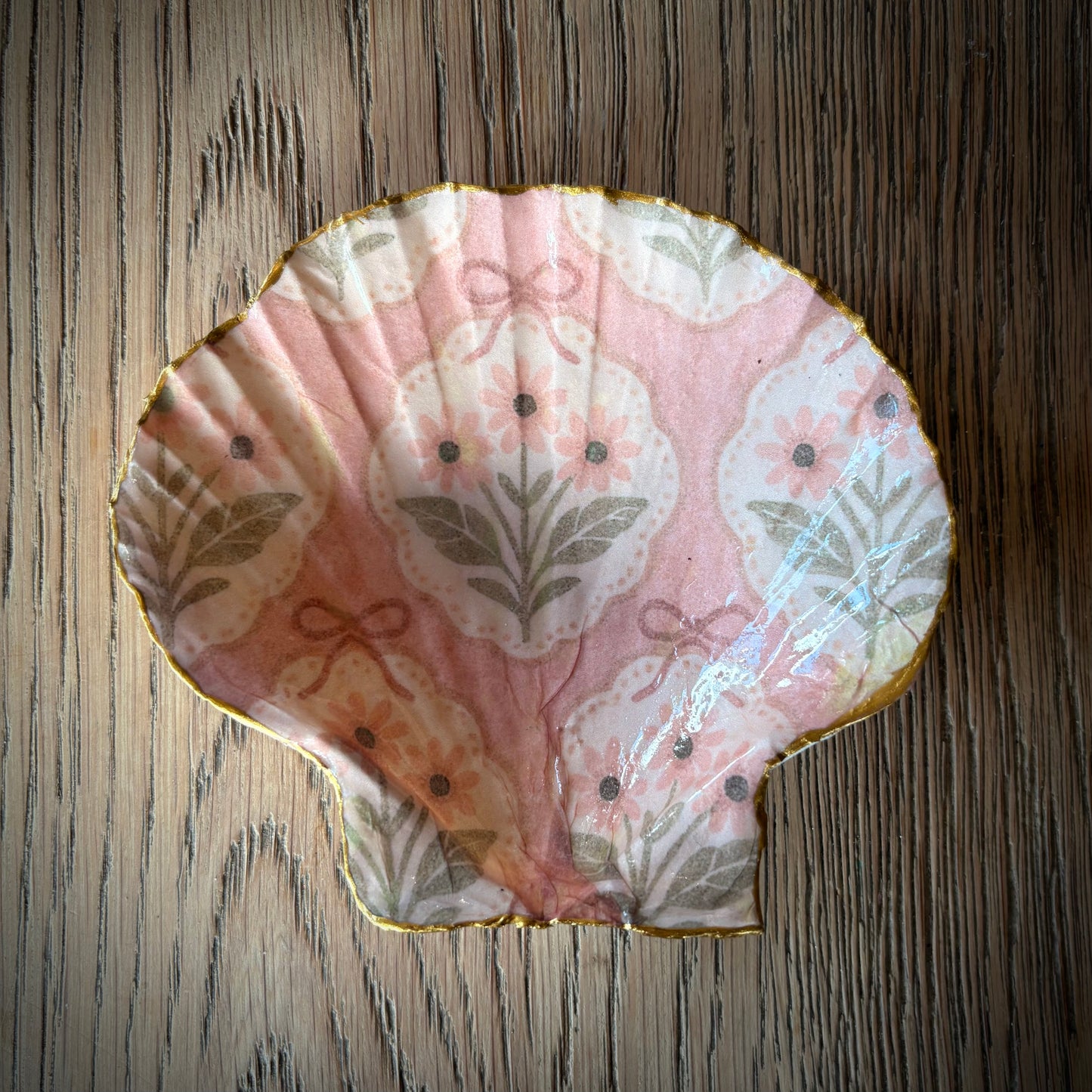 *Limited Edition: Autumn Pink Floral Shell